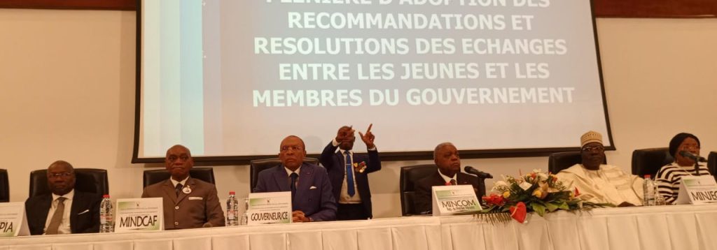 WhatsApp-Image-2026-02-11-at-16.11.58-1024x358 Séance plénière de présentation des recommandations et d'adoption des résolutions suite aux différents panels entre les jeunes et les membres du gouvernement